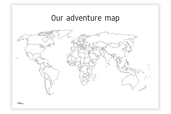 Our adventure map